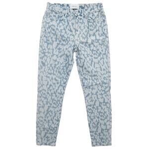 Current/Elliott Bleach Distressed The High Waist Stiletto Jeans Size 26